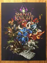 Shovel Knight / New Super Mario Bros. U Deluxe Poster Switch Officially Licensed
