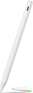 Stylus Pen for iPad with Palm Rejection, Pencil 2nd Generation Compatible with 2018-2023 Apple iPad 6/7/8/9/10 iPad Air 3/4/5 iPad Pro 11/12.9 Inch iPad Mini 5/6, Smart Pencil for Writing Drawing