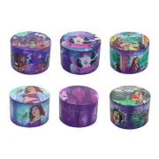 Quality Tobacco Grinder 50mm Zinc Alloy 4 Piece Crusher Muller Love Story Styles