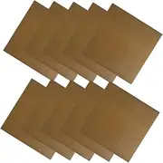 LIFKOME 10pcs Heat Resistant Hair Straightener Sticker for Flat Iron and Curling Iron Durable Adhesive for Home and Salon Use