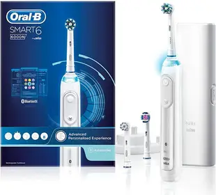 -=德國歐樂B=- Oral-B 德國製 充電式 Smart 6000 3D電動牙刷 機身同Gneius 系列 歐規