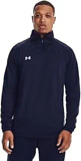 [Under Armour] Command Mens Quarter Zip 3XL Midnight Navy-white, Midnight Navy / White, 3X-Large