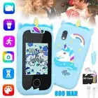 Kids Phone Girls Boys Touch Screen Learning Education Phone Unicorns Toys Phone