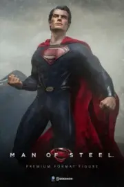 MAN OF STEEL~SUPERMAN~PREMIUM FORMAT FIGURE~LE 3000~SIDESHOW~MIBS