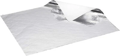 [ 3000 Pack ] Insulated & Grease Resistant Aluminum Foil Sandwich Wrap 10 x 14in