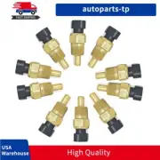 10x Coolant Temperature Sensor Water Temp Sender For GMC C1500 Chevrolet S10 4.3 (for: Chevrolet)