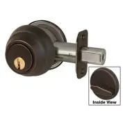Master Lock Grd 1 Single Cylinder Deadbolt KW1 VB