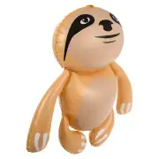 24" Tan Sloth monkey Animal Inflatable - Inflate Blow Up Toy Party Decoration