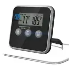 Food Meat Temperature Meter Thermometer Kitchen Cooking BBQ Grill Timer ℃/℉