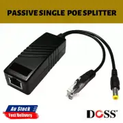 PASSIVE SINGLE POE SPLITTER DATA AND POWER DC12V 1.25A MAX