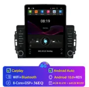 9.5'' Vertical For Android 10 For Wireless Carplay Android Auto 4+64GB GPS WIFI