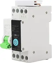 WiFi Circuit Breaker, Remote Control AC230V 16A 6KA Circuit Breaker for Home with Metering, Switch Status Monitoring