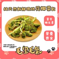 在飛比找蝦皮購物優惠-【毛里毛氣】新鮮現烘 花椰菜乾 青花菜乾 綠色花椰菜乾 蔬菜