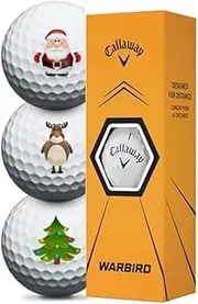 Generic Callaway Warbird Christmas Golf Balls - Pack of 3
