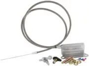 Aeroflow AF72-7004 Kickdown Cable Chrome for GM TH400 Turbo 400 Transmission