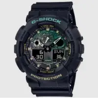 在飛比找環球Online優惠-【CASIO 卡西歐】G-SHOCK 新古典金屬質感雙顯手錶