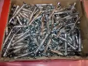 Box of 100 Hilti Kwik Bolt KB3 C 1/4"x2" PN, #286037, Carbon Steel Anchor