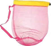 [FOMIYES] Beach Storage Mesh Bag Durable for Lightweight Design for Beach Camping Outdoor Activities Versatile