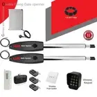 LUX Heavy Duty Double swing Gate opener Wireless Keypad Push Button 5 x Remote