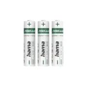 NiMH Batteries, AAA Micro, 700 mAh, 1.2 V, 3 Pieces