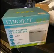 UV Zterilizer Box, ETROBOT Ultraviolet Light Zanitizer 2 gal capacity new