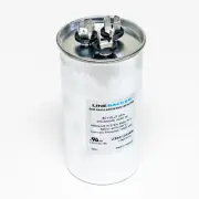 Supco Capacitor Round Dual Run 80 + 10 uf mfd 370/440 Volts for HVAC Motors