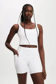 [Body] Body - Ultra Soft Scoop Tank - White 2XS WHITE