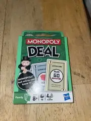 MONOPOLY Deal Card Game Hasbro NEW ages 8+