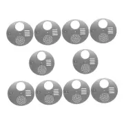 10PCS Hive Beekeeping Tools Entrance Tray (Diameter: 12.5 Cm) L2M91704