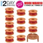 WORX WA0010 PREMIUM Grass Trimmer Edger Spool Line Replacement - 13 Pack