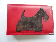 Scottish Terrier Dog Photo Album hand painted for 4 x 6 photos SALE