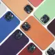 【LOYALTY】iPhone14Plus/14Pro/14ProMax純色液態矽膠手機保護殼 灰粉色