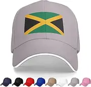 [Generic] National Emblem of Jamaica Baseball Cap Jamaican Trucker Dad Hat for Men Women Outdoor Sport Running