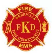 TEXAS TX KERRVILLE FIRE EMS DEPARTMENT NICE SHOULDER PATCH POLICE SHERIFF