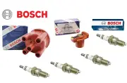 Bosch Distributor Cap Rotor & Spark Plugs for VW Beetle Bug Ghia Thing