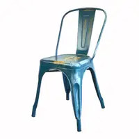 在飛比找蝦皮商城優惠-LOFT 工業復古 Tolix高背餐椅 經典款 可堆疊 做舊