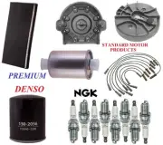Tune Up Kit Filters Cap Wire Spark Plugs For CHEVROLET P30 V8 7.4L; VIN (J) 1996