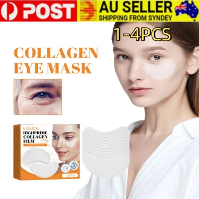 Under Eye Masks Crystal Collagen Anti-Wrinkle Dark Circle Gel Eye Patches Pad
