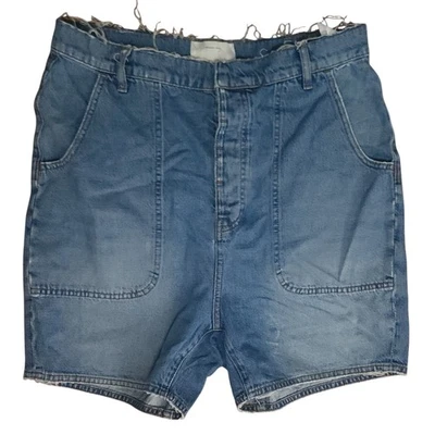 NWT | ONE Teaspoon Drop Crotch Bunker Short Organic 34" Low Waist | MSRP $175