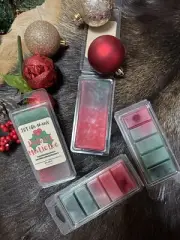 Hillbilly Mistletoe Highly Scented Soy/Coconut Blend Wax Melts Hand Poured In Ky