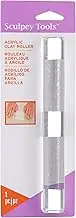 Polyform 456524 SCULPEY Tools - Acrylic Roller 8" Polymer Clay Accessory