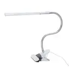 Flexible Reading LED Desk Lamp Metal Hose Lamp With Clip USB Interface Table