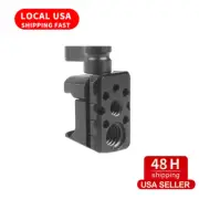 Quick Release Clamp NATO Standard Clamp w/ 1/4 3/8 Mounting Holes for Monitor