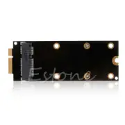 For 2012 for A1398 A1425 MC976 mSATA SSD To Adapter Card 7+17