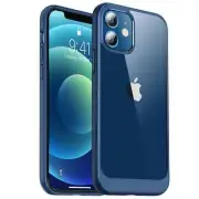 New CASEKOO iPhone 12 Mini Case Bing Slim Fit Blue & Clear + Stand - Ships Free!