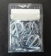 ROUND LINCH PINS 6mm x 44.5mm, PACK OF 25, GREAT VALUE
