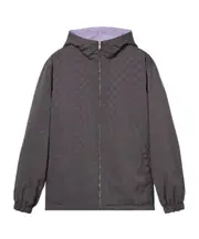 Gucci Reversible GG Zip Jacket IT52,IT50,IT48,IT46 lavender and gray