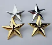 US Army Air Force US Navy One Star Rank Badge Pin Insignia TWO PAIR-US147
