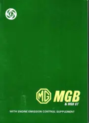 MGB and MGB GT Workshop Manual (Part No. AKD 4957)