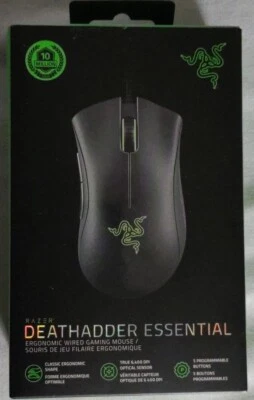 Razer DeathAdder Essential - Optical Esports Gaming Mouse RZ01-02540100-R3C1